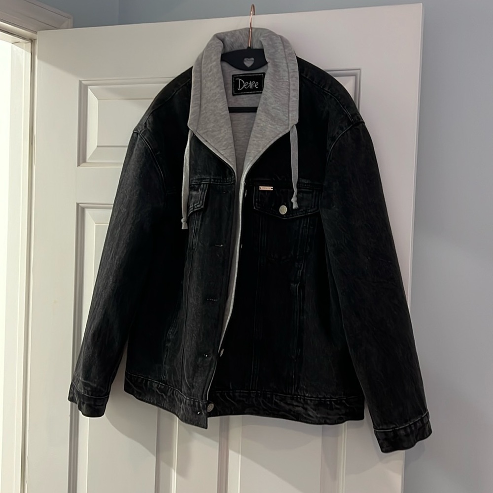 Large Dress Up butter cup Jean jacket